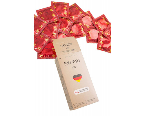 Презервативы EXPERT XXL Germany 12шт +(3 бесплатно), увеличенного размера