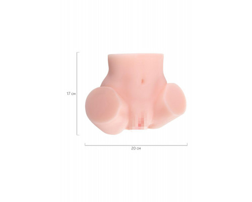 Мастурбатор реалистичный Juicy Pussy by TOYFA  Adele, TPE, телесный
