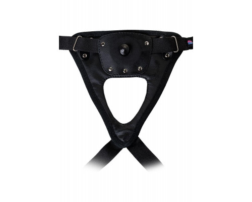 Страпон на креплении LoveToy с поясом Harness, реалистичный, neoskin, телесный, 21 см