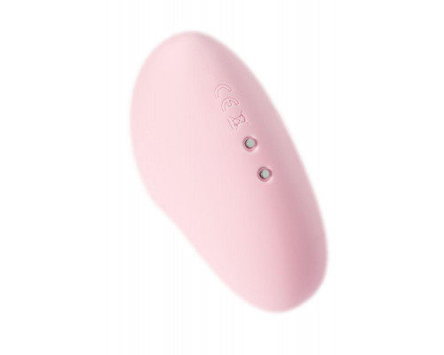Вакуумно-волновой стимулятор клитора с вибрацией Satisfyer Cutie Heart, силикон, розовый, 7,6 см