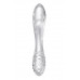 Двусторонний фаллоимитатор Satisfyer Dazzling Crystal 1, стекло, прозрачный, 18,5 см