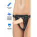Фаллопротез RealStick Strap-On Oberon, TPE, телесный, 14 см