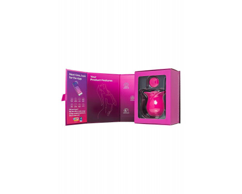 Вакуум-волновой стимулятор клитора Satisfyer Pro 2 Modern Blossom, силикон, розовый, 6,6 см