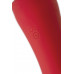 Двусторонний вибромассажер Black&Red by TOYFA, силикон, красный, 21 см