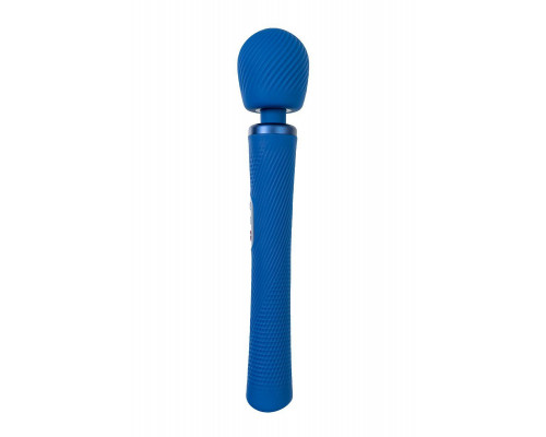 Вибромассажер Fun Factory VIM VIBRATING WAND, силикон, синий, 31,3 см