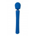 Вибромассажер Fun Factory VIM VIBRATING WAND, силикон, синий, 31,3 см