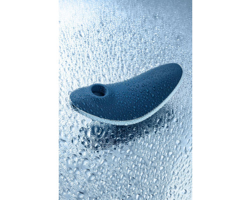 Вакуум-волновой стимулятор клитора с вибрацией Satisfyer Vulva Lover 1, силикон, синий, 11,9 см