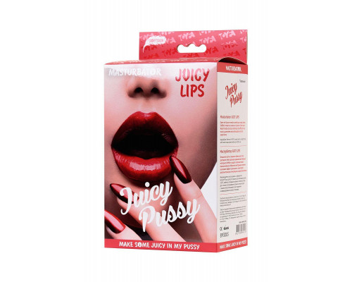 Мастурбатор реалистичный Juicy Pussy by TOYFA Juicy Lips, рот, TPR, телесный, 12,6 см