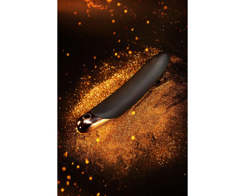 Нереалистичный вибратор WANAME D-SPLASH WATERFALL, силикон, черный, 21,3 см