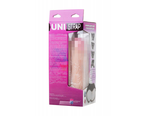 Страпон на креплении LoveToy Uni strap 8 