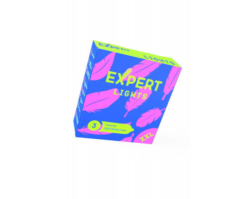Презервативы EXPERT Lights XXL, ультратонкие, 3 шт