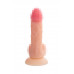 Фаллоимитатор RealStick Silicone Chris H, телесный, 17,5 см