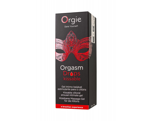 Интимный гель для клитора ORGIE Orgasm Drops Kissable, 30 мл