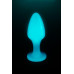 Анальная втулка TOYFA Basic, акрил, белый, 8 см, Ø 2,8 см