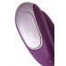 Стимулятор для пар Satisfyer Double Fun Connect App, с пультом ДУ, силикон, фиолетовый, 9 см
