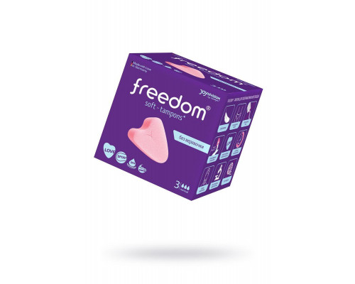 Тампоны женские гигиенические FREEDOM Normal, 3 шт