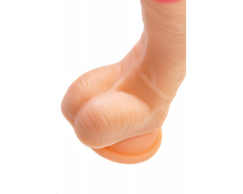 Реалистичный фаллоимитатор RealStick Nude Nash, PVC, телесный, 18 см