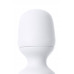 Нереалистичный вибратор Satisfyer Wand-er Woman, ABS пластик, белый, 34 см