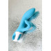 Нереалистичный вибратор Satisfyer Embrace me, силикон, бирюзовый, 22,5 см