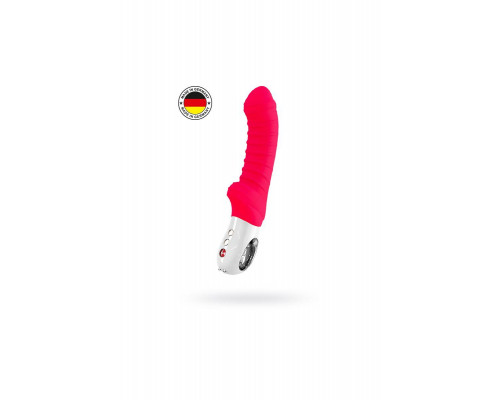 Вибратор Fun Factory Tiger, силикон, красный, 23 см