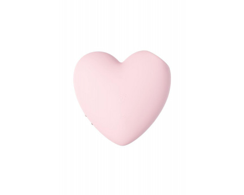 Вакуумно-волновой стимулятор клитора с вибрацией Satisfyer Cutie Heart, силикон, розовый, 7,6 см