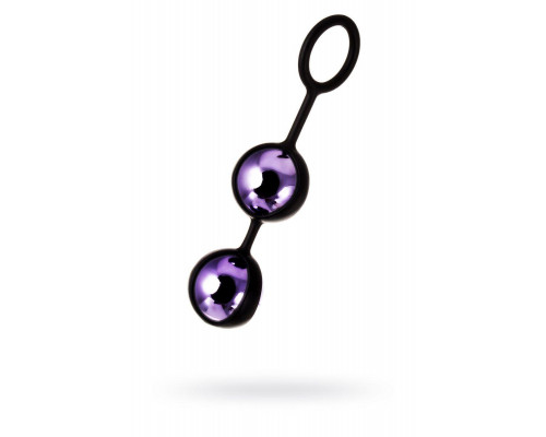 Вагинальные шарики A-Toys by TOYFA Raspy, ABS пластик, фиолетовый, 14 см
