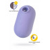 Вакуумный стимулятор клитора с вибрацией Satisfyer Pro To Go 2, фиолетовый, 8,5 см