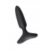 Анальная втулка LOVENSE Hush 2 (XS), силикон, черная, 12,1 см, Ø 2,5 см