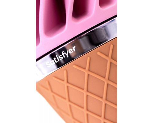 Спиннатор Satisfyer Sweet Treat , силикон, розовый, 10,4 см.