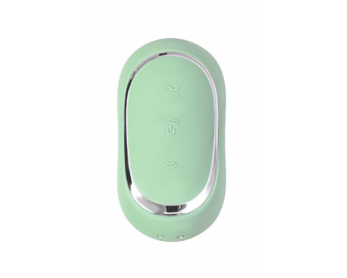 Вакуумный стимулятор клитора с вибрацией Satisfyer Pro To Go 2, мятный, 8,5 см