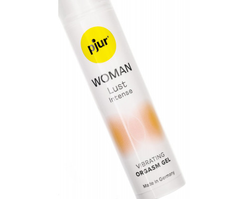 Гель с эффектом вибрации Pjur Woman Lust Intense, со вкусом апельсина,15 мл