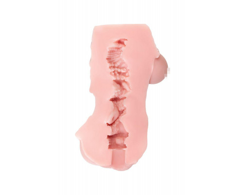 Мастурбатор реалистичный Juicy Pussy by TOYFA Little flower, TPE, телесный, 11,5 см