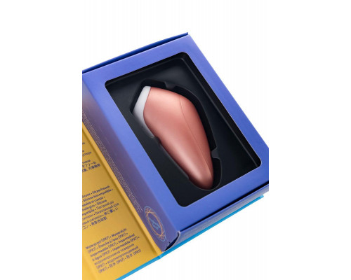 Вакуум-волновой бесконтактный стимулятор клитора Satisfyer Love Breeze, силикон, розовый, 9,5 см.
