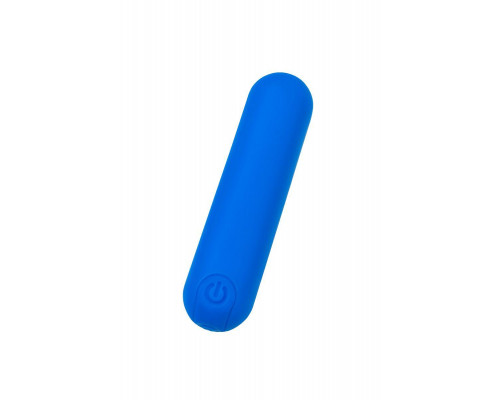 Вибропуля A-Toys by TOYFA NEP, силикон, синий, 8 см