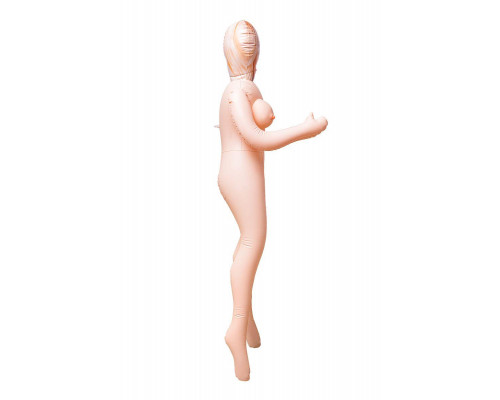 Кукла надувная Dolls-X by TOYFA Lilit, блондинка, с тремя отверстиями, 150 см