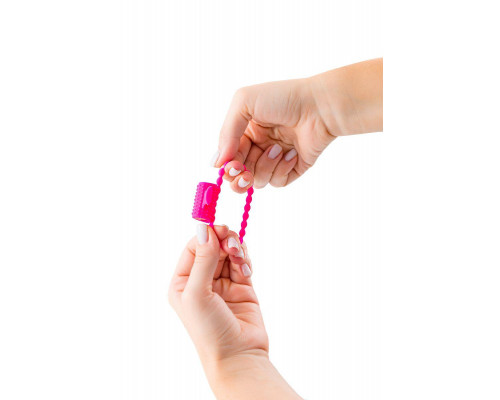 Эрекционное кольцо на пенис A-Toys by TOYFA Cion, силикон, розовый, Ø 3,5 см