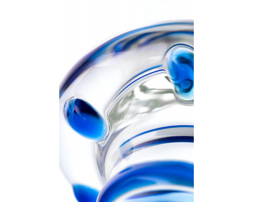 Двусторонний фаллоимитатор Sexus Glass, стекло, прозрачный, 22,5 см