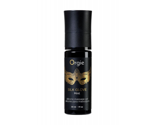 Комплект для эротического массажа Orgie Pear Lust Massage (силиконовый гель,ожерелье), 30 мл