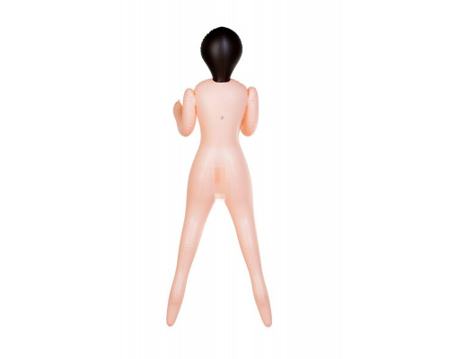 Кукла надувная Dolls-X by TOYFA Jennifer, шатенка, с двумя отверстиями, 150 см