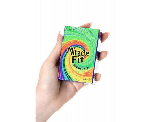 Презервативы Sagami, miracle fit, латекс, 18,5 см, 5,2 см, 5 шт.