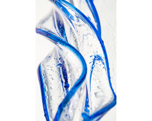 Нереалистичный фаллоимитатор Sexus Glass, стекло, прозрачный, 18,5 см