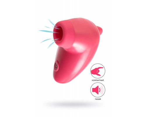Вакуумный стимулятор клитора PPP CHUPA-CHUPA ZENGI ROTOR, ABS-пластик, розовый, 9 см