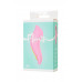 Вакуумный стимулятор Flovetta LILY, силикон, розовый, 13 см