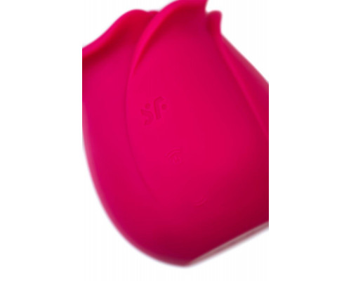 Вакуум-волновой стимулятор клитора Satisfyer Pro 2 Classic Blossom, силикон, бордовый, 6,6 см