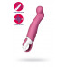 Нереалистичный вибратор Satisfyer Petting Hippo, силикон, малиновый, 22,9 см.