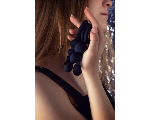 Набор анальных плагов Satisfyer Booty Call black 3 шт, силикон, чёрный, 13,5 см