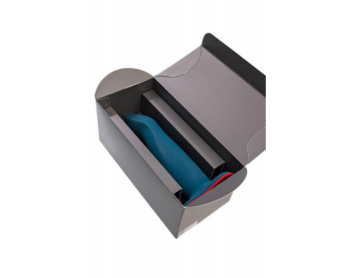Фаллоимитатор Fun Factory  LIMBA FLEX L, силикон, синий, 18,1 см