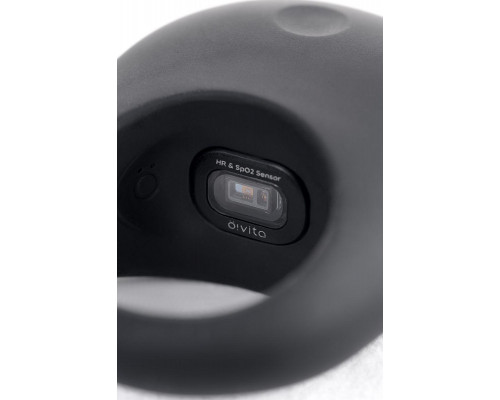 Эрекционное кольцо на пенис OIVITA, ORing Plus, силикон, черный, 6.5  см
