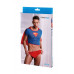 Костюм супермена Candy Boy Superman (футболка с плащем, трусы), красно-голубой, OS