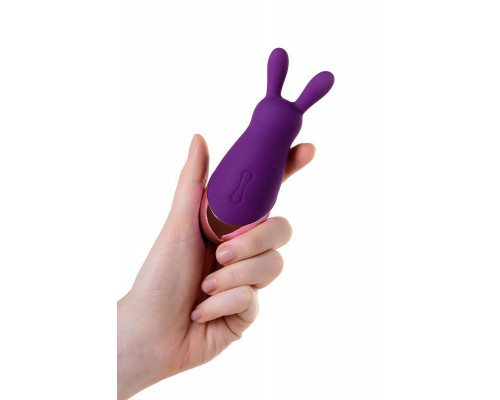 Стимулятор эрогенных зон Eromantica BUNNY, силикон, фиолетовый, 12,5